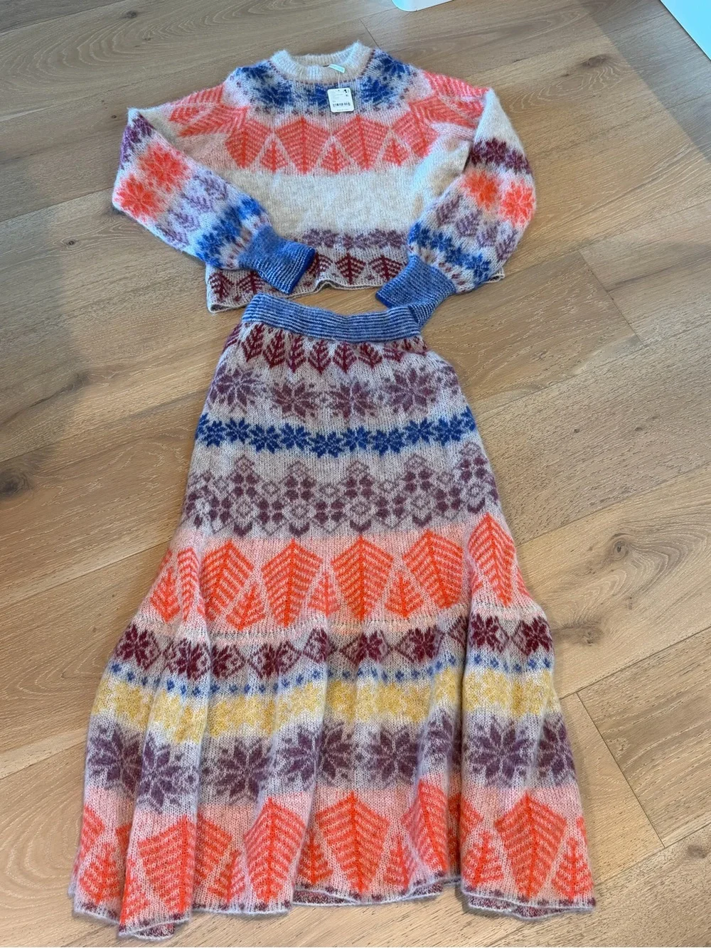 Free People chunky knit
